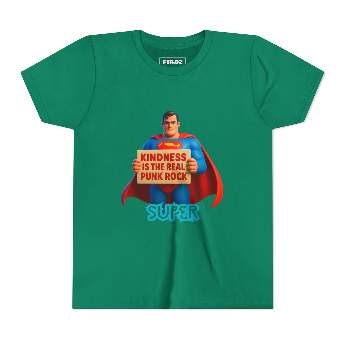 Kids Punk Rock T – Shirt Kindness is true punk rock – a bold rebel with a positive message.(7)