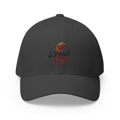 "It's Time to Drink Coffee" Printed cap - Funny Line Design for Coffee Lovers, Unisex Casual cap, Coffee Lover Gift, Classic Design Coffee Inspired Stylish Clothing