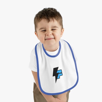 Electric Thunder Baby Bib, Cute Baby Shower Gift, Fun Feeding Bib, Customizable Baby Accessories, Cool Infant Gear