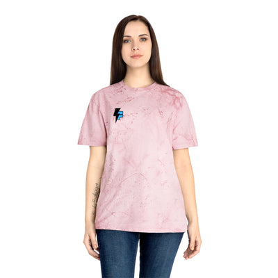 Dynamic Unisex Moisture Wicking Fyroz Bolt Tee – Bold Streetwear Lightning Logo Design, Fitness Shirt, Activewear, Graphic Tee, Sports Apparel, Gift for Athletes