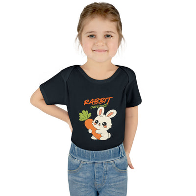 Cute Rabbit Baby Bodysuit, Infant Outfit, Newborn Gift, Spring Apparel, Baby Shower Present, Easter Clothing