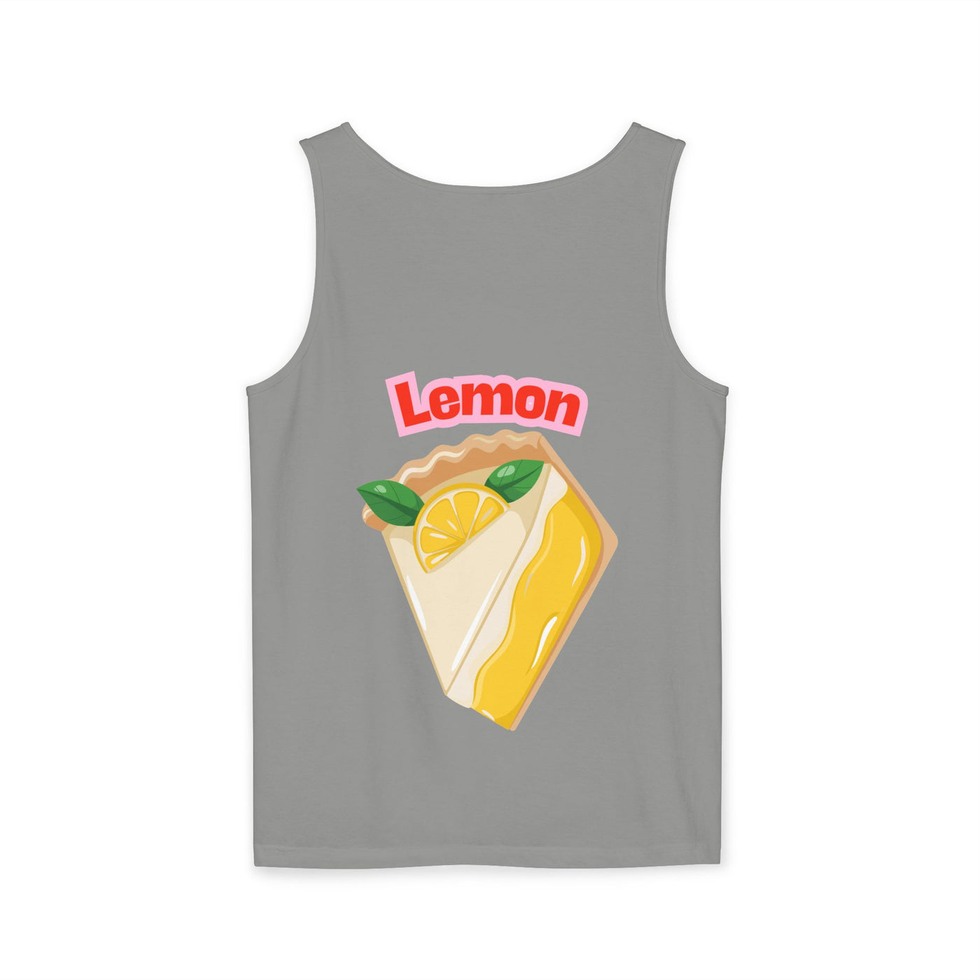 Lemon-Themed Unisex Tank Top, Summer Vibes, Beachwear, Casual Outfit, Gift for Lemon Lovers, Fruit Fashion(3)