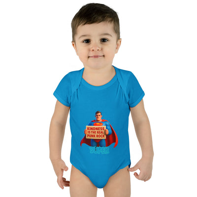 Super Kindness Infant Bodysuit | Cute Baby Clothes, Baby Gift, Newborn Outfit, Baby Shower Gift, Fun Infant Wear, Punk Rock Baby Clothing