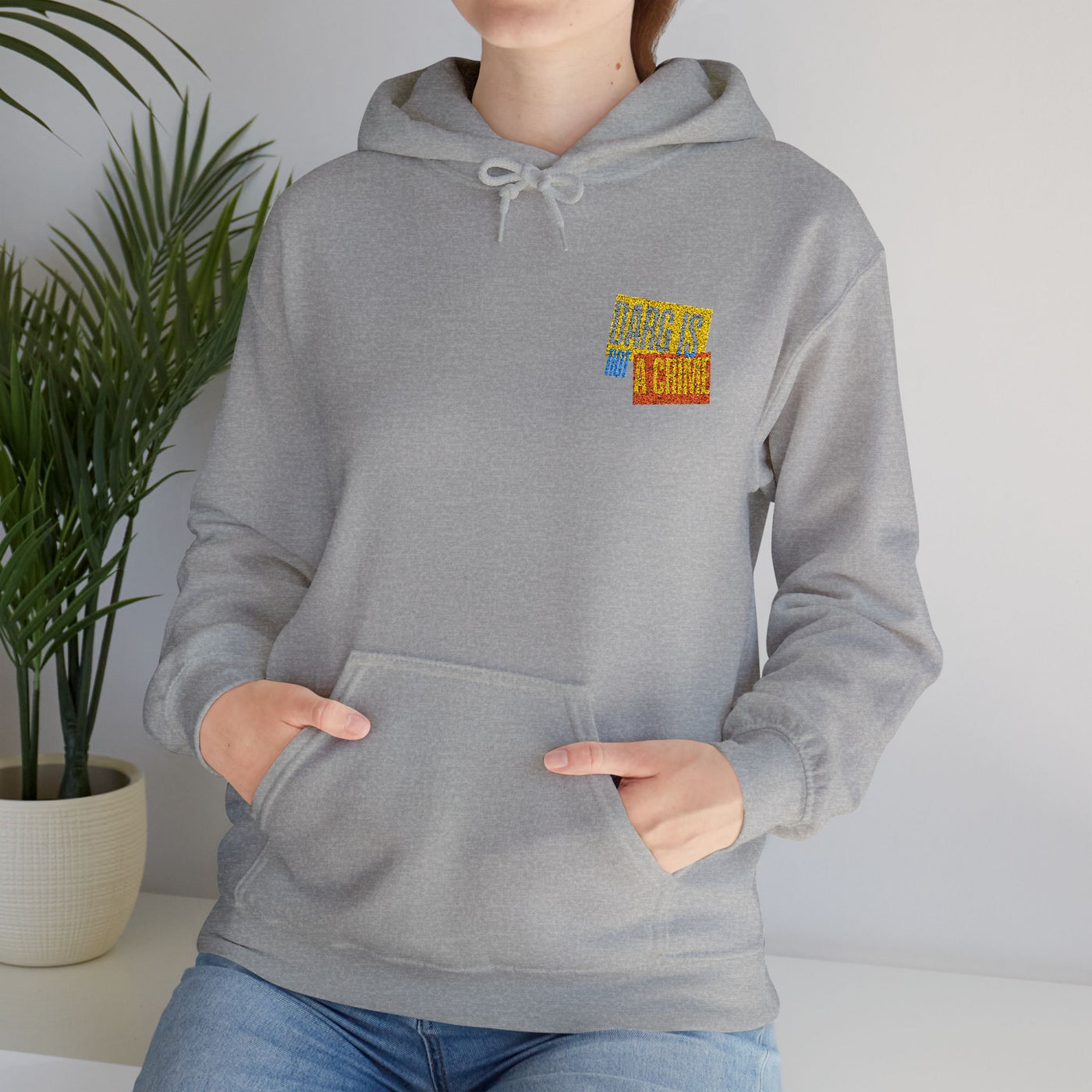 Unisex Drag Is Not a Crime  Embroidery Sweatshirt Comfortable Round Neck Design Casual Wear Autumn Fashion Outdoor Activities Eco-Friendly Style(9)
