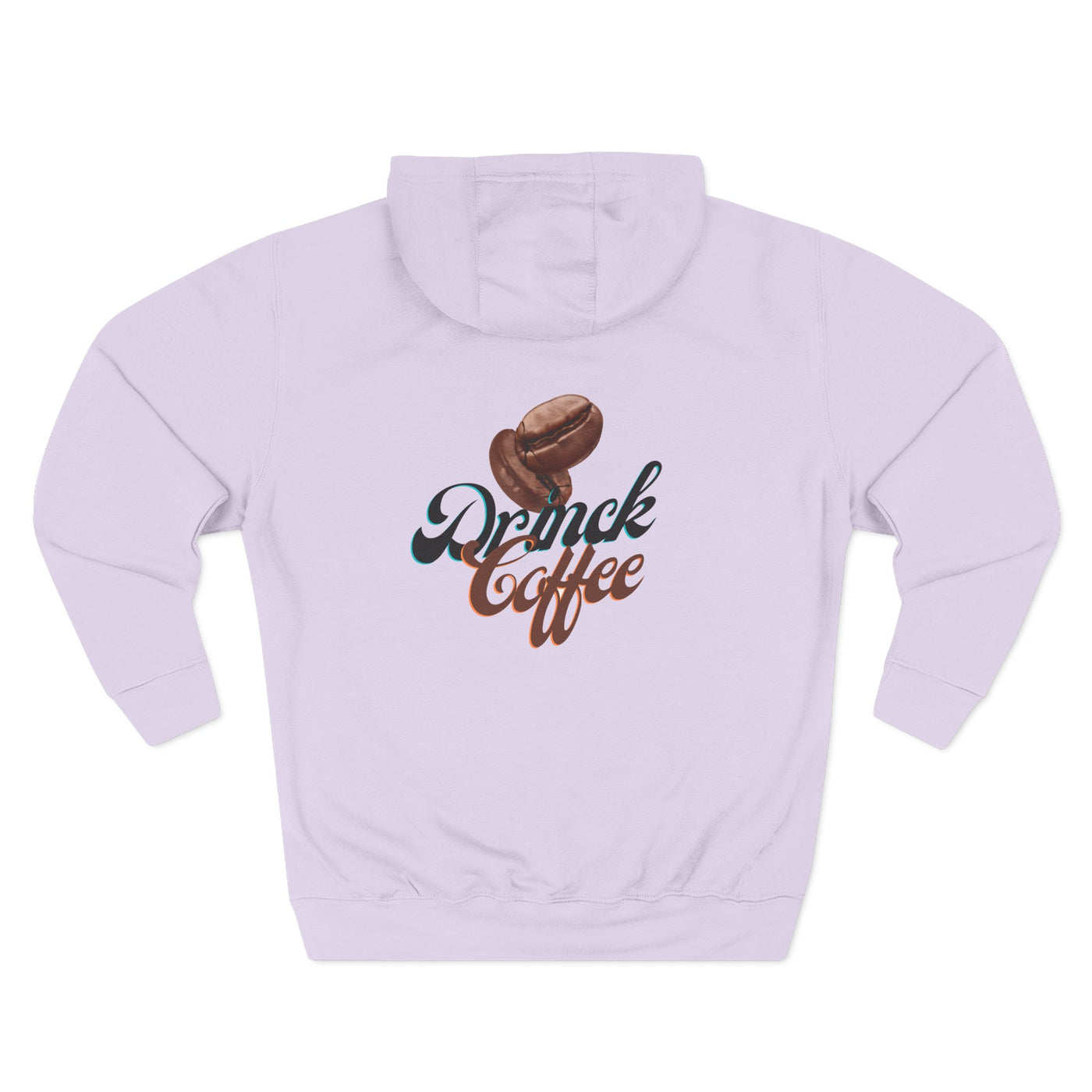 "It's Time to Drink Coffee" Printed Hoodie - Funny Line Design for Coffee Lovers, Unisex Casual Hoodie, Coffee Lover Gift, Classic Design Coffee Inspired Stylish Clothing
