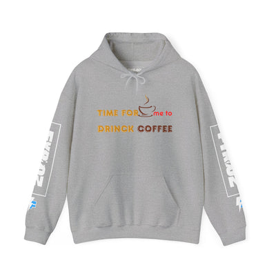 “It’s Time to Drink Coffee T-Shirt – Funny Coffee Lover Tee”