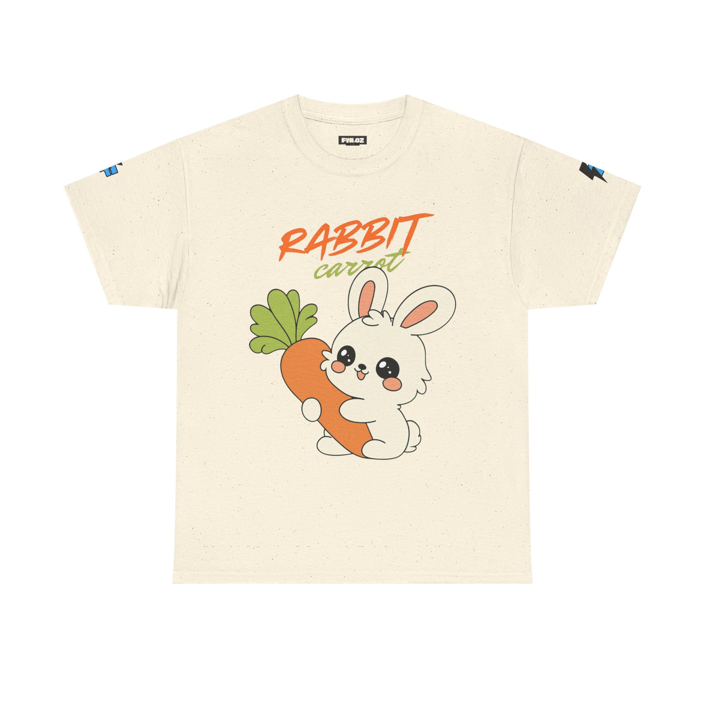 T-Shirt, Untamed Rabbit – Wild & Playful Bunny Aesthetic Design Animal Tee, Unisex Cartoon Shirt, Eco-Friendly Fashion, Gift for Nature Lovers, Boho Style Wear
