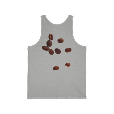 Coffee Lover Unisex Jersey Tank Top | Perfect Gift for Baristas, Casual Wear, Summer Outfits, Coffee Enthusiasts(5)