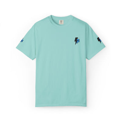 Dynamic Unisex Moisture Wicking Fyroz Bolt Tee – Bold Streetwear Lightning Logo Design, Fitness Shirt, Activewear, Graphic Tee, Sports Apparel, Gift for Athletes