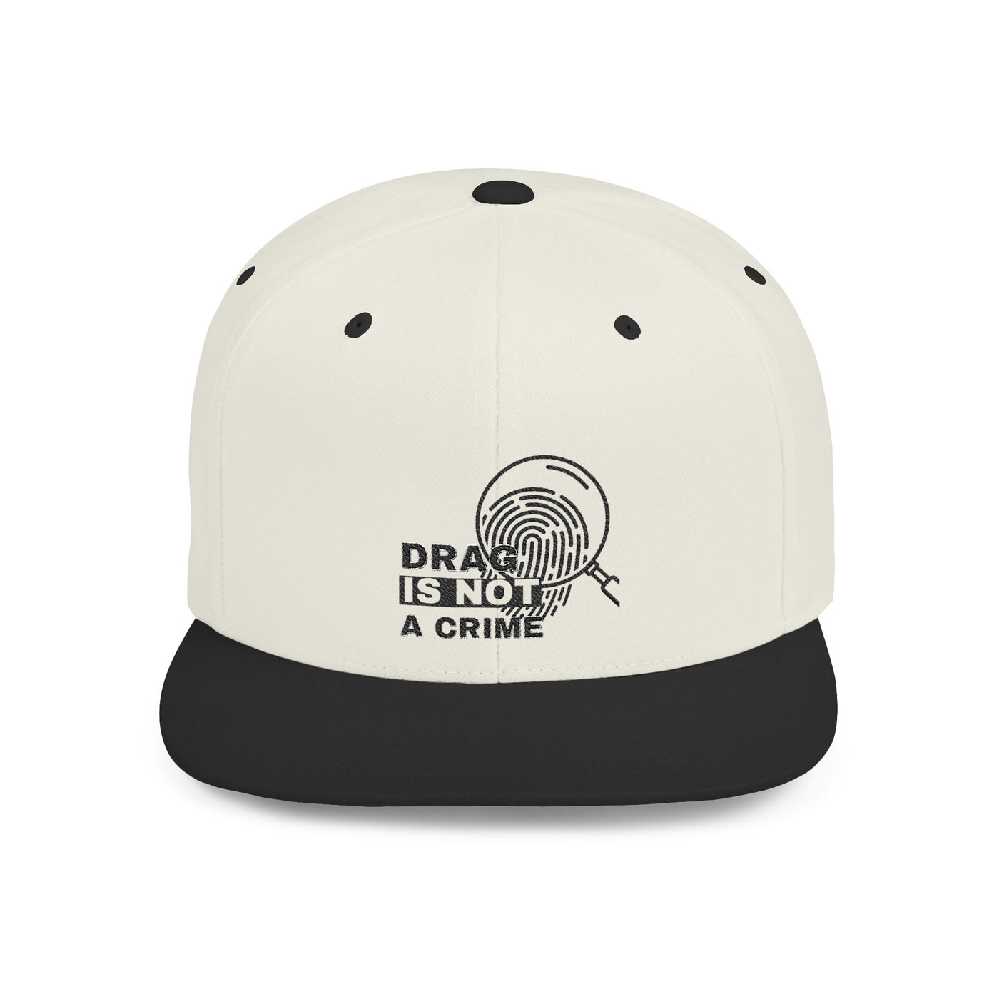 Drag Is Not a Crime - Bold Design for Pride and Equality  Bold cap, Unisex Graphic cap, Casual, Activist Gift