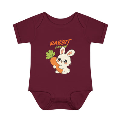 Cute Rabbit Baby Bodysuit, Infant Outfit, Newborn Gift, Spring Apparel, Baby Shower Present, Easter Clothing