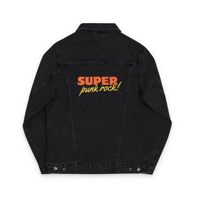 Embroidered Denim Jacket embroidery  Kindness is true punk rock – a bold rebel with a positive message.(9)
