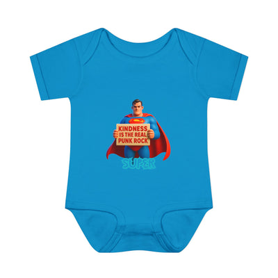 Super Kindness Infant Bodysuit | Cute Baby Clothes, Baby Gift, Newborn Outfit, Baby Shower Gift, Fun Infant Wear, Punk Rock Baby Clothing