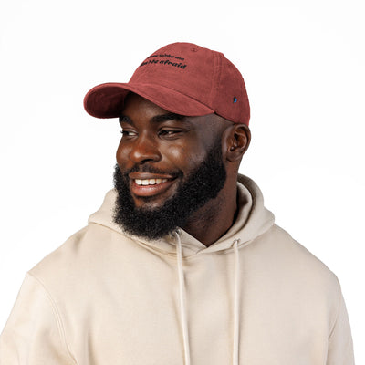 Just a Little Moody – Aesthetic Minimalist Typography Design, Unisex Graphic cap, Gift for Friends