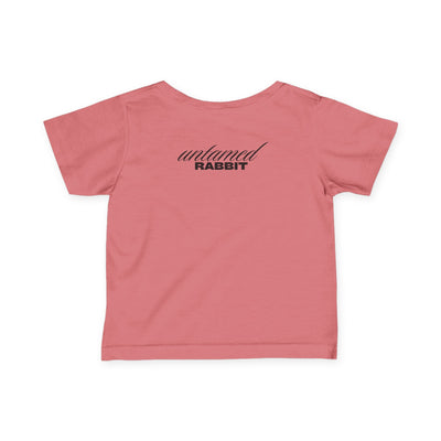 Cute Bunny Infant Tee, Baby Cute Bunny , Untamed Rabbit – Wild & Playful Bunny Aesthetic Design Animal Cute Bunny, Cartoon Cute Bunny, Eco-Friendly Fashion, Gift for Nature Lovers, Boho Style Wear Playful Toddler Clothing.