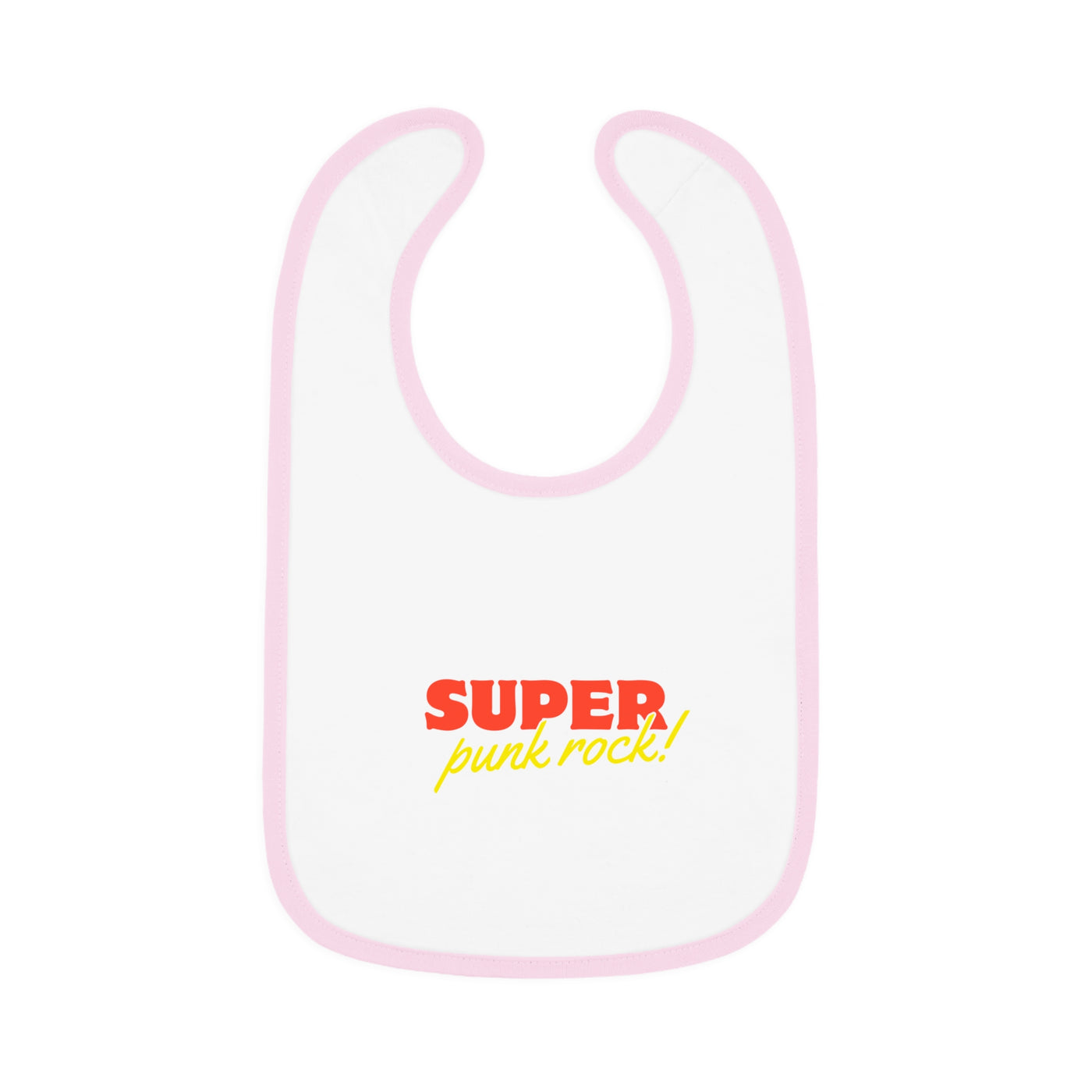 Cool Punk Rock Baby Bib - Adorable Jersey Bib for Trendy Infants, Perfect Gift for New Parents, Baby Shower, and Rock Music Fans