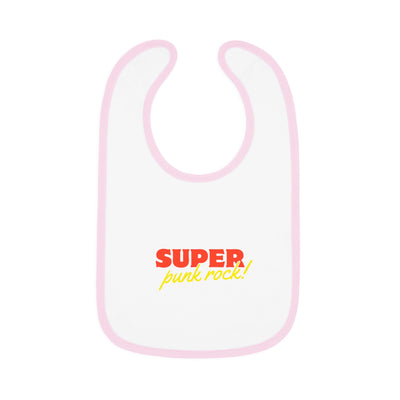 Cool Punk Rock Baby Bib - Adorable Jersey Bib for Trendy Infants, Perfect Gift for New Parents, Baby Shower, and Rock Music Fans