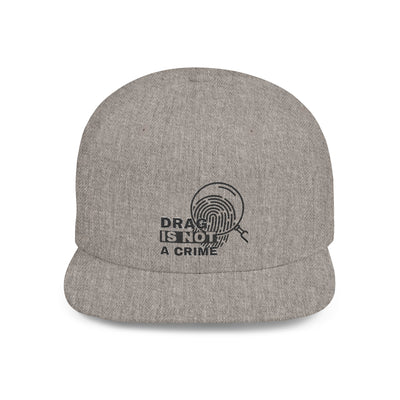 Drag Is Not a Crime - Bold Design for Pride and Equality  Bold cap, Unisex Graphic cap, Casual, Activist Gift