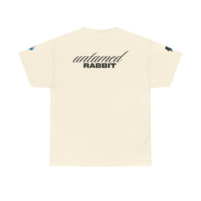 T-Shirt, Untamed Rabbit – Wild & Playful Bunny Aesthetic Design Animal Tee, Unisex Cartoon Shirt, Eco-Friendly Fashion, Gift for Nature Lovers, Boho Style Wear
