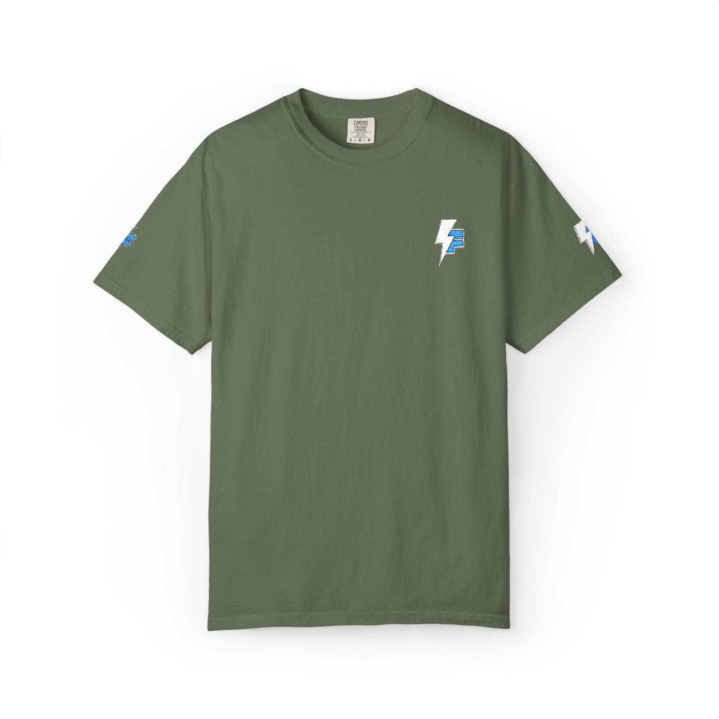 Dynamic Unisex Moisture Wicking Fyroz Bolt Tee – Bold Streetwear Lightning Logo Design, Fitness Shirt, Activewear, Graphic Tee, Sports Apparel, Gift for Athletes
