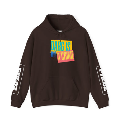 Drag Is Not a Crime - Bold Design for Pride and Equality LGBTQ+ Bold Hoodie, Unisex Graphic Tee, Casual, Activist Gift