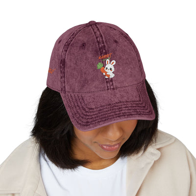 cap, Untamed Rabbit – Wild & Playful Bunny Aesthetic Design Animal cap, Unisex Cartoon cap, Eco-Friendly Fashion, Gift for Nature Lovers, Boho Style Wear
