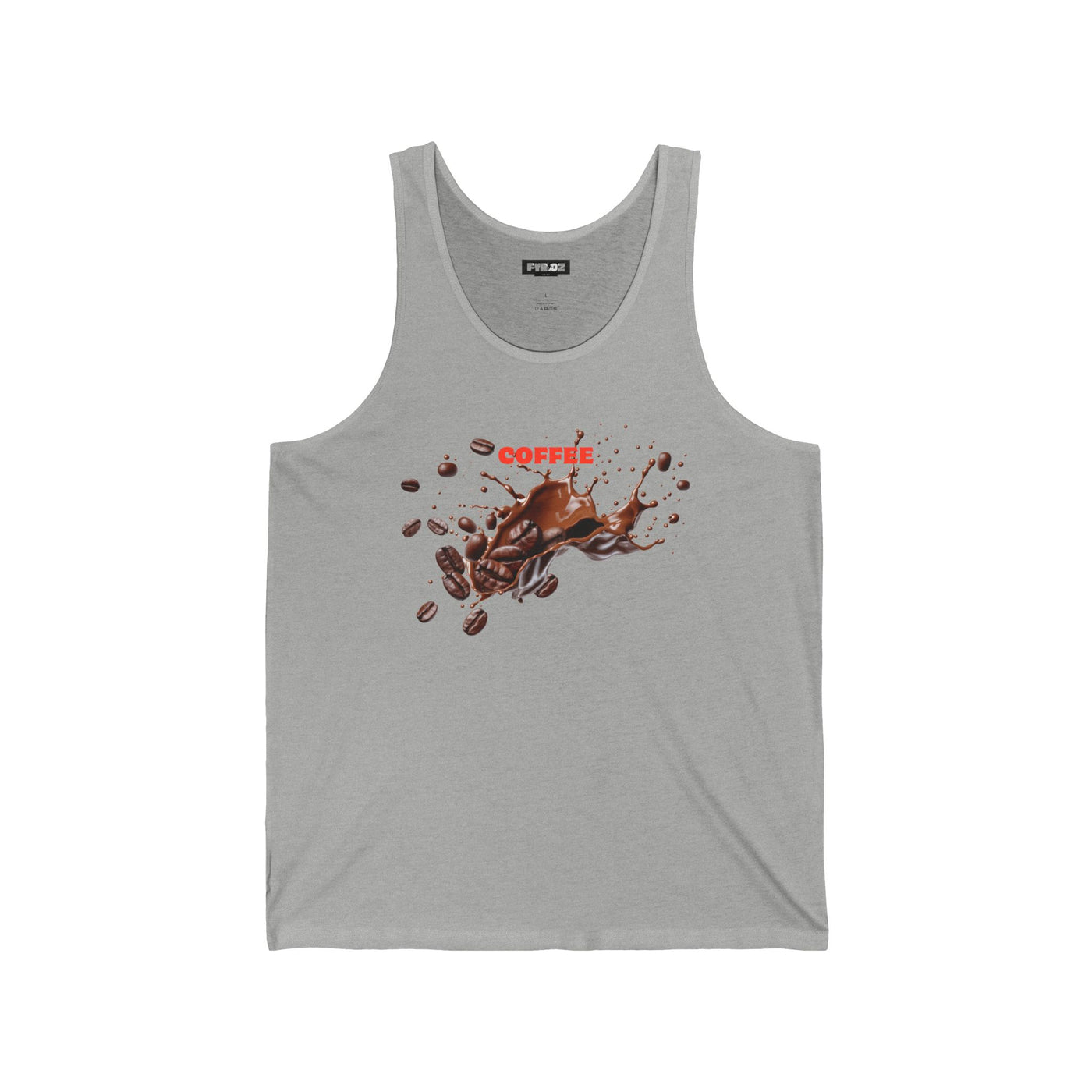 Coffee Lover Unisex Jersey Tank Top | Perfect Gift for Baristas, Casual Wear, Summer Outfits, Coffee Enthusiasts(5)