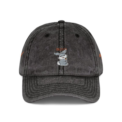 cap, Untamed Rabbit – Wild & Playful Bunny Aesthetic Design Animal cap, Unisex Cartoon cap, Eco-Friendly Fashion, Gift for Nature Lovers, Boho Style Wear
