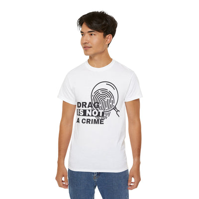 Drag Is Not a Crime - Bold Design for Pride and Equality LGBTQ+ Bold Shirt, Unisex Graphic Tee, Casual, Activist Gift