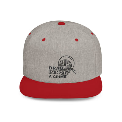 Drag Is Not a Crime - Bold Design for Pride and Equality  Bold cap, Unisex Graphic cap, Casual, Activist Gift