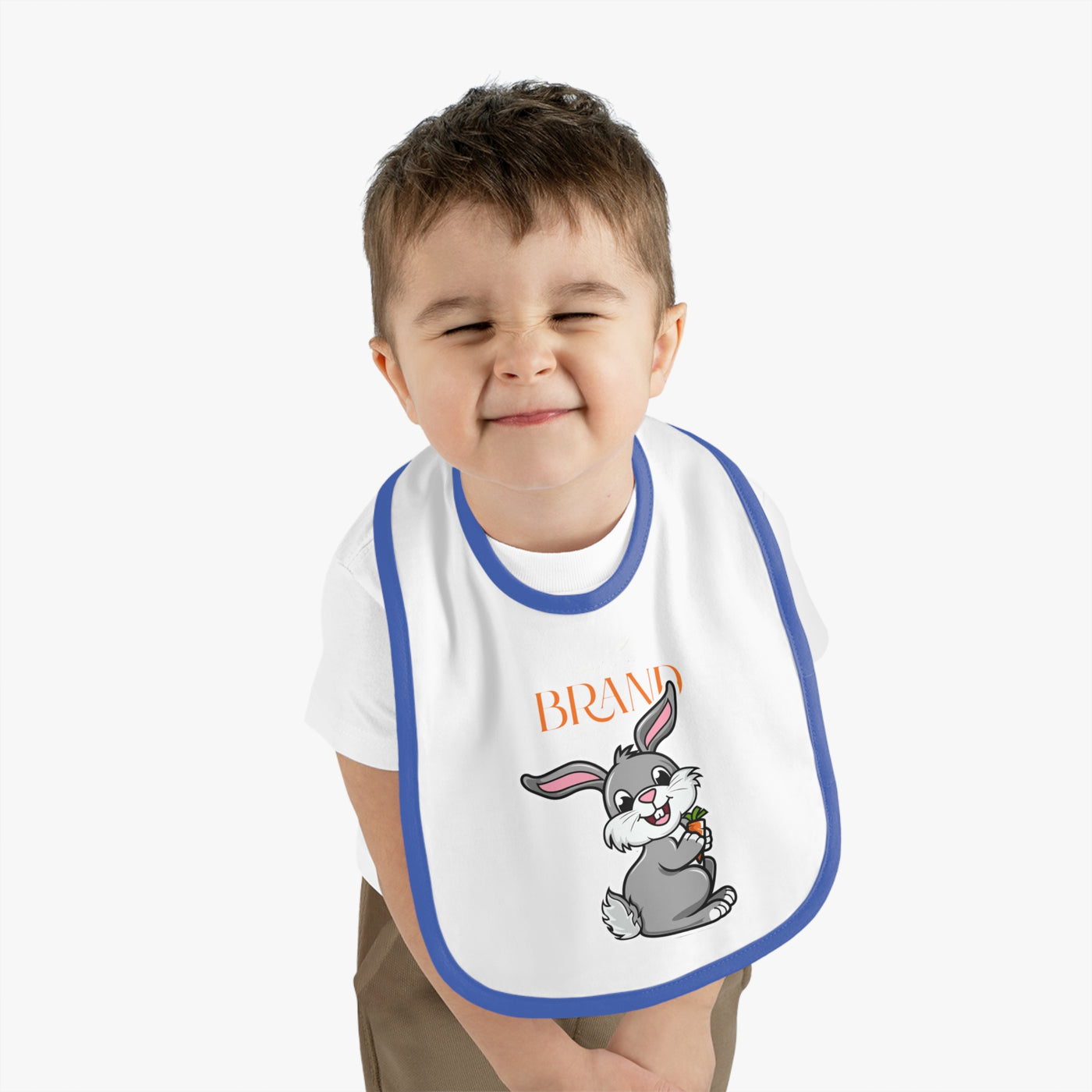 Cute Bunny Baby Bib, Adorable Infant Feeding Accessory, Perfect for Baby Showers, Easter Gifts, Everyday Use, Fun and Stylish