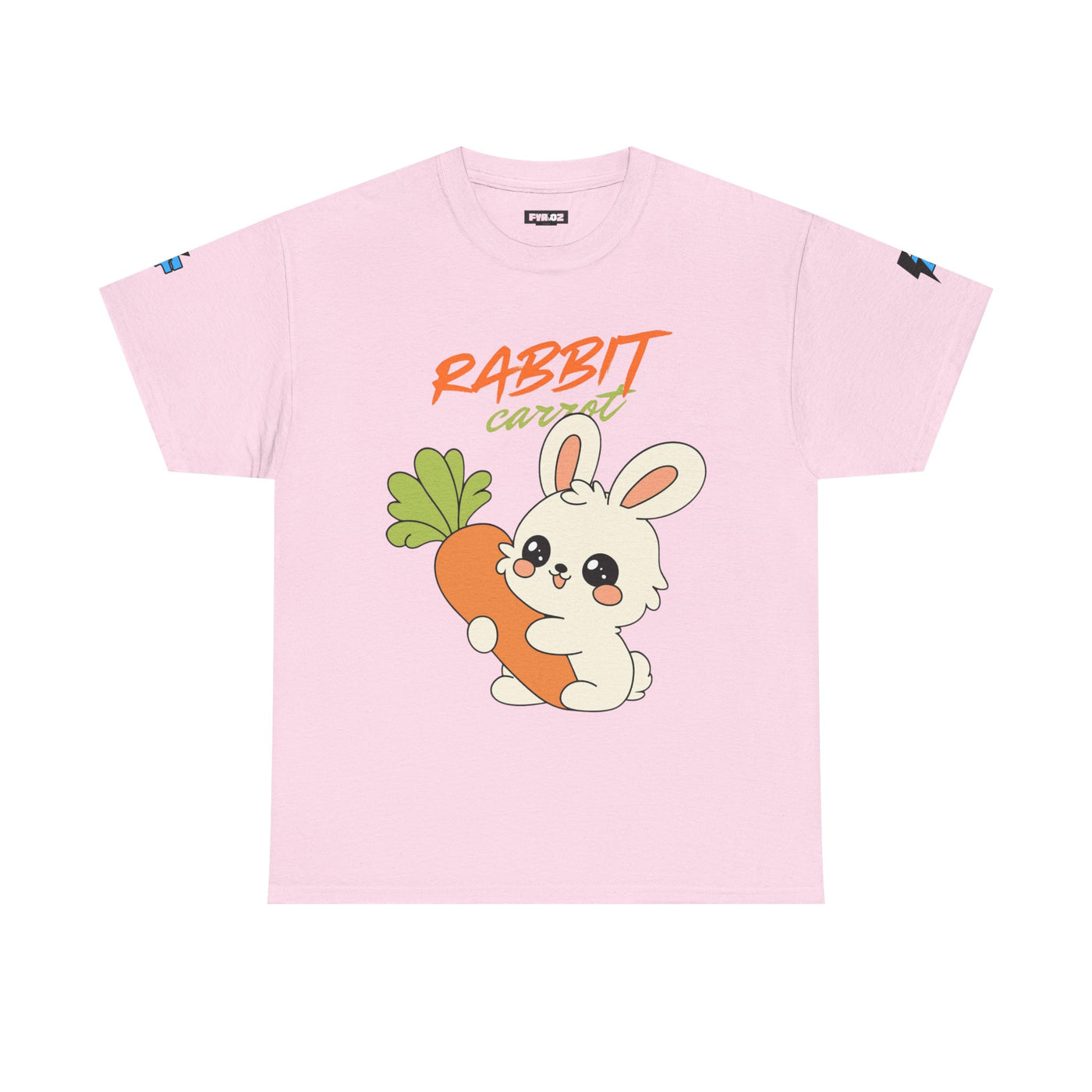 T-Shirt, Untamed Rabbit – Wild & Playful Bunny Aesthetic Design Animal Tee, Unisex Cartoon Shirt, Eco-Friendly Fashion, Gift for Nature Lovers, Boho Style Wear