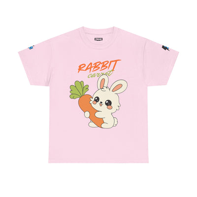 T-Shirt, Untamed Rabbit – Wild & Playful Bunny Aesthetic Design Animal Tee, Unisex Cartoon Shirt, Eco-Friendly Fashion, Gift for Nature Lovers, Boho Style Wear
