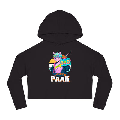 Music-Inspired Cropped Hoodie for Anderson .Paak Inspired Design – Funky Soul & Groove ArtFans, Casual Wear, Music Festival Outfit, Gift for Musicians, Punk Rock Style Hoodie