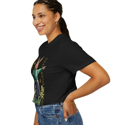 T-Shirt, Untamed Rabbit – Wild & Playful Bunny Aesthetic Design Animal Tee, Unisex Cartoon Shirt, Eco-Friendly Fashion, Gift for Nature Lovers, Boho Style Wear