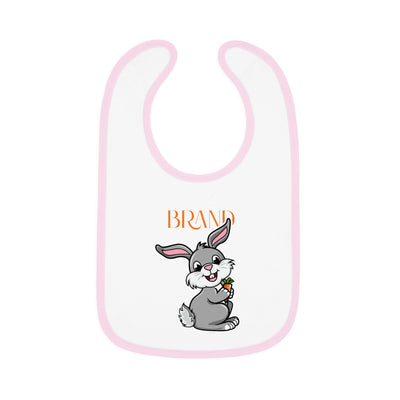 Cute Bunny Baby Bib, Adorable Infant Feeding Accessory, Perfect for Baby Showers, Easter Gifts, Everyday Use, Fun and Stylish
