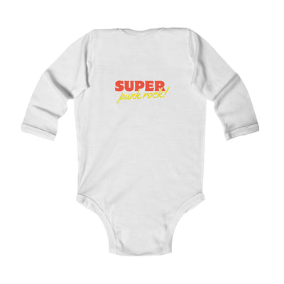 Super Kindness Infant Bodysuit, Cute Baby Gift, Punk Rock Baby Clothes, Newborn Outfit, Baby Shower Gift, Playful Toddler Wear