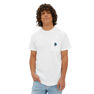 Dynamic Unisex Moisture Wicking Fyroz Bolt Tee – Bold Streetwear Lightning Logo Design, Fitness Shirt, Activewear, Graphic Tee, Sports Apparel, Gift for Athletes