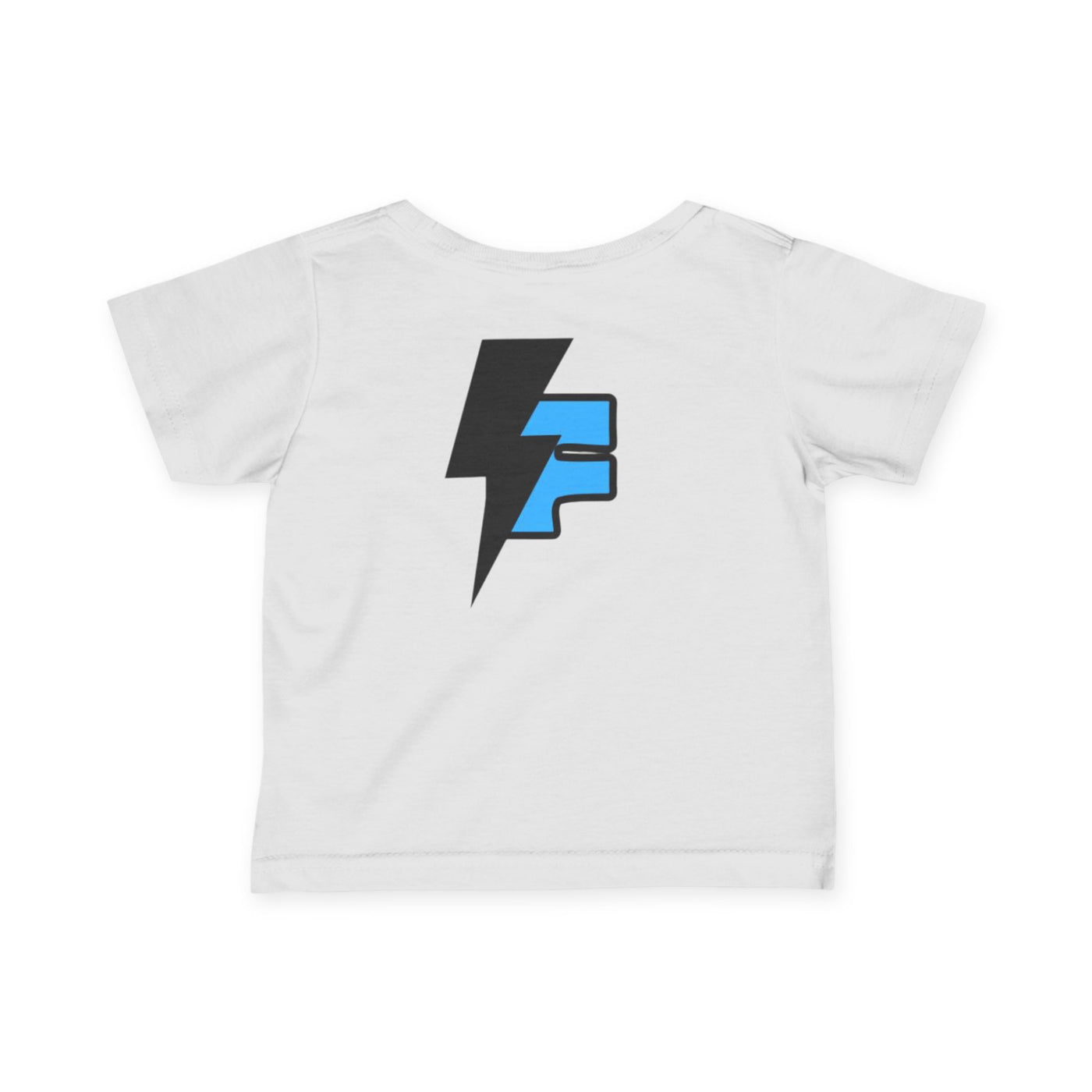 Supercharged Infant T-Shirt, Funny Baby Tee, Short Sleeve Kids Top, Bright Graphic Tee, Baby Shower Gift, Cool Toddler Wear