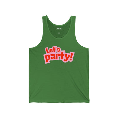 Party-Ready Unisex Jersey Tank - Perfect for Concerts, Festivals, Summer Gatherings, Parties, Music Lovers(3)