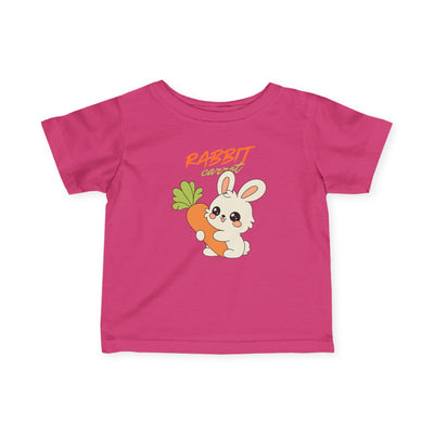Cute Bunny Infant Tee, Baby Cute Bunny , Untamed Rabbit – Wild & Playful Bunny Aesthetic Design Animal Cute Bunny, Cartoon Cute Bunny, Eco-Friendly Fashion, Gift for Nature Lovers, Boho Style Wear Playful Toddler Clothing