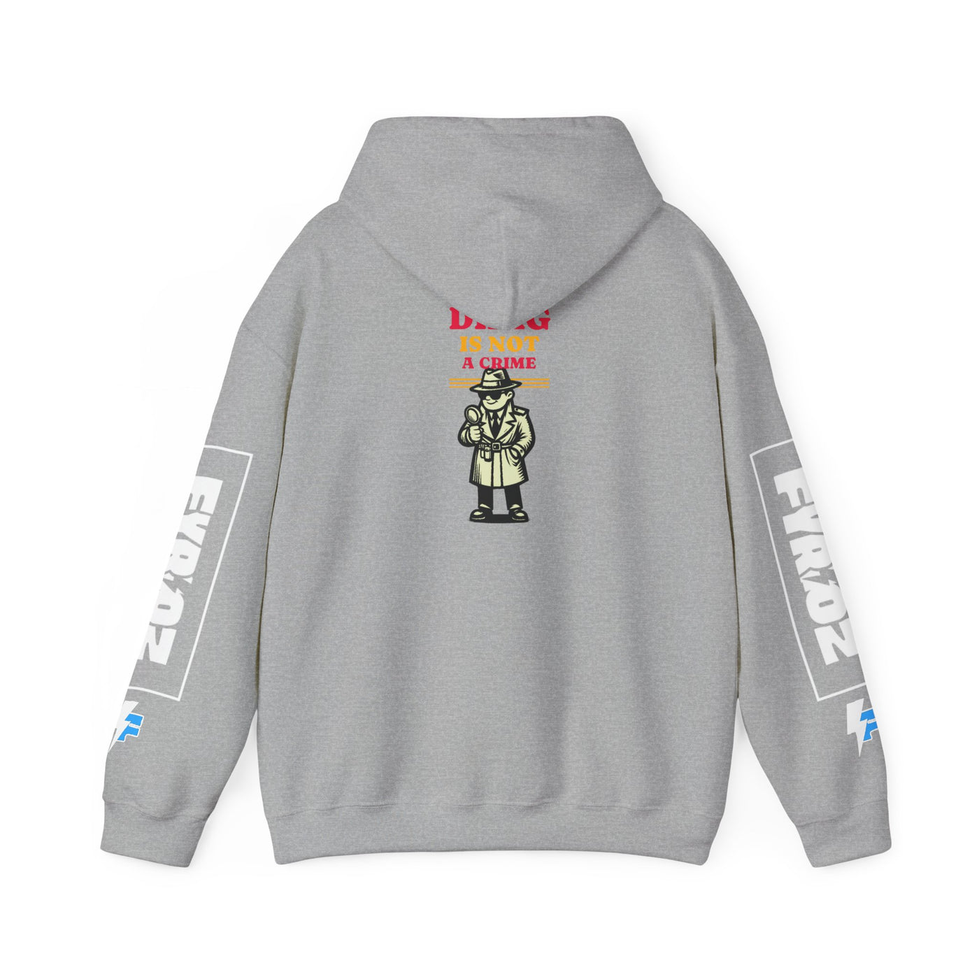 Drag Is Not a Crime - Bold Design for Pride and Equality  Bold Hoodie, Unisex Graphic Hoodie, Casual, Activist Gift