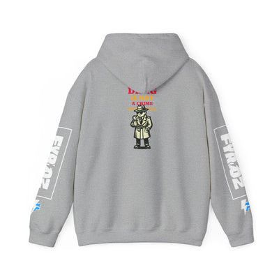 Drag Is Not a Crime - Bold Design for Pride and Equality  Bold Hoodie, Unisex Graphic Hoodie, Casual, Activist Gift
