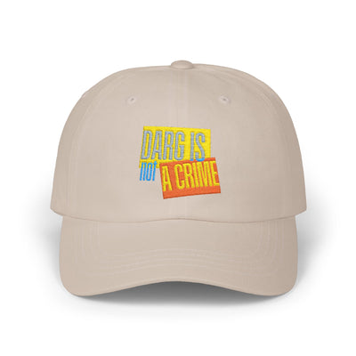 Drag Is Not a Crime - Bold Design for Pride and Equality  Bold cap, Unisex Graphic cap, Casual, Activist Gift