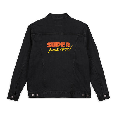 Embroidered Denim Jacket embroidery  Kindness is true punk rock – a bold rebel with a positive message.(9)