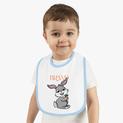 Cute Bunny Baby Bib, Adorable Infant Feeding Accessory, Perfect for Baby Showers, Easter Gifts, Everyday Use, Fun and Stylish