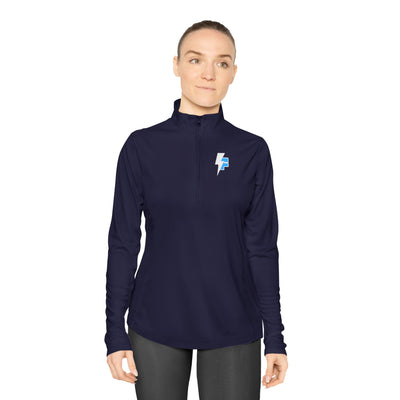 Stylish Ladies Quarter-Zip Pullover for Comfort & Style, Fitness Apparel, Casual Wear, Unique Gift, Stylish Outerwear, Perfect for All Big Rep – Bold Gym & Fitness Motivation Design (3)