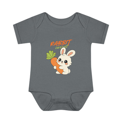 Cute Rabbit Baby Bodysuit, Infant Outfit, Newborn Gift, Spring Apparel, Baby Shower Present, Easter Clothing