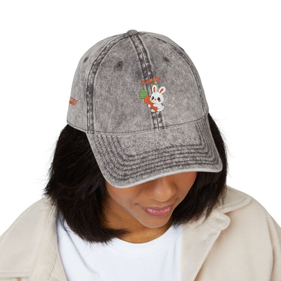 cap, Untamed Rabbit – Wild & Playful Bunny Aesthetic Design Animal cap, Unisex Cartoon cap, Eco-Friendly Fashion, Gift for Nature Lovers, Boho Style Wear