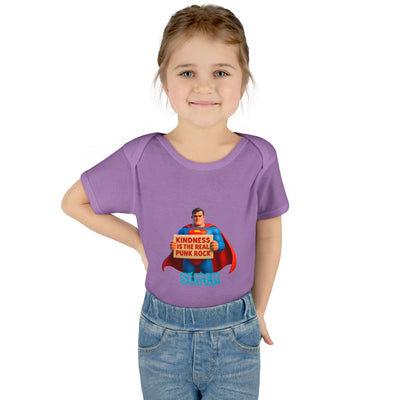 Super Kindness Infant Bodysuit | Cute Baby Clothes, Baby Gift, Newborn Outfit, Baby Shower Gift, Fun Infant Wear, Punk Rock Baby Clothing